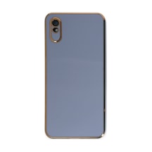 Redmi 9a Kılıf Volet Silikon - Mavi Bz8683140400996