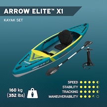 Hydro-force 65179 Arrow Elite X1 Kano Set 3.65m X 73cm X 30cm