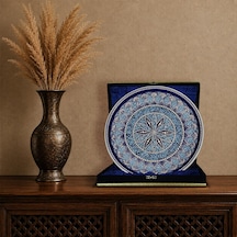 E38 El İşçiliği Çini Tabak 30 Cm - 6652