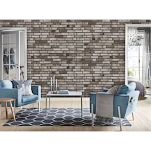 3 Boyutlu Taş Desen Duvar Kağıdı (397457399)