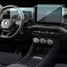 Skoda Kodiaq Uyumlu 13 İnç Navigasyon Dijital Gösterge Ve Klima İ