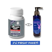 Libidomax For.te Erkek Performansı Arttıran 30lu Takviye Playboy Libi.do Arttırıcı Krem12