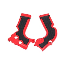 Dinosaurs Honda Crf250r Crf450r Arazi Motosikleti Çerçeve Koruyucu Plastik Koruyucu Kapak İçin Siyah Ve Kırmızı Gosterildigi Gibi