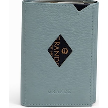 Grande Hakiki Deri Erkek Kartlık Cüzdan Mint Yeşil 850 Mint Yeşil