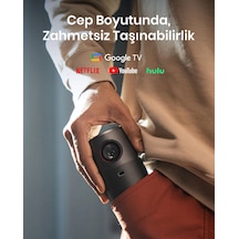 Anker Nebula Capsule Air D4112 Taşınabilir Projeksiyonlu Hoparlör Siyah