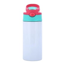 Çelik İçli Termos 360 Ml Turkuaz Skm008 Çok Renkli