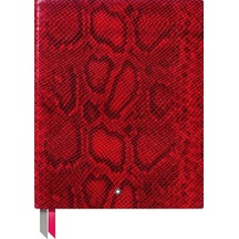 Montblanc Fine Stationery #149 Python Baskı Parlak Kırmızı Büyük