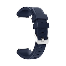 Adige Amazfit Cheetah Square 20mm Kordon Kayış Çizgili Silikon 20/czg