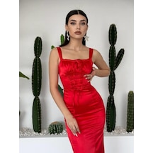 Pag İp Askılı Elbise Altın