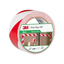 3m 767ı Kırmızı-beyaz Genel Amaçlı Uyarı Ve İşaretleme Bandı 50 Mm X 33mt
