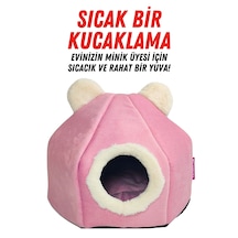 Xpermate Taşınabilir Kedi Evi Kedi Yuvası Kedi Yatağı 45 x 45 CM