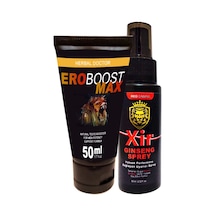 Eroboost Maxtesto Krem 50 Ml + Yanında Etkili Sertleştiricili Erkeklere Özel 3xeffect 60 Ml Sprey Bkn1ek364