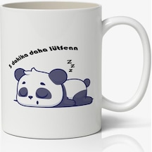 Uykucu Panda Baskılı Kupa Bardak Kahve Kupa Bardak