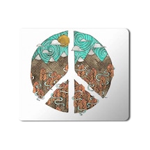 Peacebarış Amblemi Baskılı Mousepad Mouse Pad