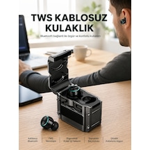 Zenvia Ergonomik Tasarımlı Bluetooth Kulaklık Suya Dayanıklı Dokunmatik Kontrollü Yeni Nesil Znv2026