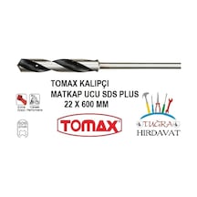 Tomax Sds Plus İnşaat Kalıpçı Matkap Ucu 22x600