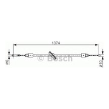 El Fren Telı On Crafter 0616 Sprınter 906 0616 1374mm