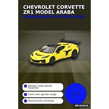 Chevrolet Corvette Zr1 Model Araba 1/64 Ölçek Oyuncak Aracı Bx-316216