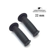Chopper Cafe Racer Universal 22 Mm Silikon Elcik Seti Siyah 116b