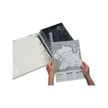 Durable Delikli Sırtlık Şeffaf 30 Syf 2902 Çok Renkli