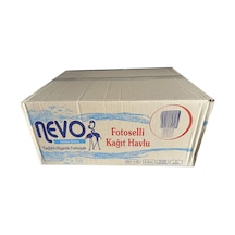 Nevo 2 Kat Hareketli Rulo Kağıt Havlu Makine Havlusu 4 KG 6 x 21 CM