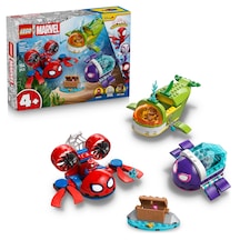 LEGO® Marvel Spidey Ve Arkadaşları Spidey: Su Altı Araçları 11207 -4 Yaş ve Üzeri Çocuklar için Yaratıcı Oyuncak Yapım Seti (154P)