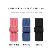 Örgü Kordon, Apple Watch Series 11,10,9,8,7,6,5,3,se,se2,se3 İle Uyumlu, Ayarlanabilir, 42mm/41mm/40mm/38mm Ve 46mm/45mm/44mm/49mm Çok Renkli