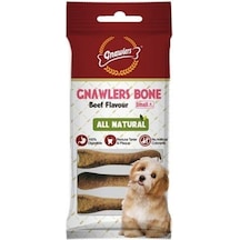 Gnawlers Biftekli Köpek Ödül Kemiği S 7,5 Cm 6'lı 108 Gr