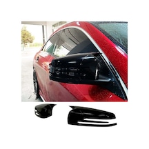 Mercedes Glk X204 Batman Yarasa Ayna Kapağı Parlak Siyah Abs 2009 2010 2011 2012 2013 2014 2015