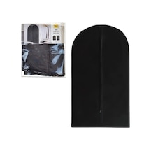 Abiye Elbise Kılıfı 60x100cm Siyah - Beyaz Su Geçirmez Dress Cover Plastik Siyah Cn Diğer