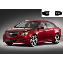 Chevrolet Cruze 2012-2016 Uyumlu Sedan-hb Batman Parlak Siyah Ayna Kapağı