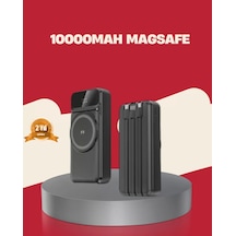 Kablosuz 15w Şarj Destekli 10000 Mah Taşınabilir Powerbank Hızlı Şarj Özellikli Diğer