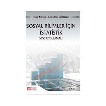 Sosyal Bilimler İçin İstatistik - Yaşar Baykul -  Cem Oktay Güzeller - Pegem Akademi Yayıncılık
