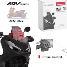 KNMASTER MA1100 Honda Adv350 Uyumlu Elektrikli Ön Cam Mekanizması