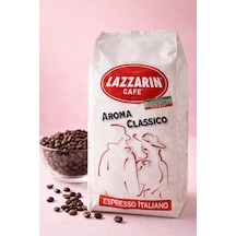 Orjinal İtalyan Kahve Çekirdeği 1 Kg Lazzarin Cafe Aroma Classico Çekirdek Kahve