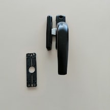 Alüminyum Dıştan Mandallı Tip Pencere Kolu Siyah