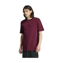 Maroon/black Adidas Erkek Günlük T-shirt M Sl Sj T Kf2403