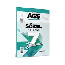 Marka Yayınları 2025 Meb-ags Sözel Yetenek 7 Deneme