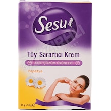4 Adet Sesu Papatya Tüy Sarartıcı Krem 35gr +18gr