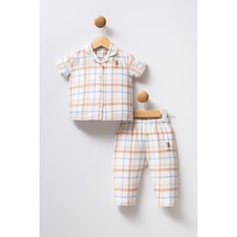 U.s. Polo Assn. Kız Bebek Beyaz Pijama Takım 50322877-vr013 Beyaz