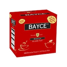 Bayce Classic Taste Siyah Demlik Poşet Çay 500 x 3.2 G