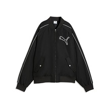 Puma T7 Bomber Jacket M Unisex Günlük Ceket 63723601 Siyah