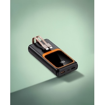 Dijital Ekranlı 20.000 Mah Powerbank Uczzz20.000powerhızlı1-4 Çok Renkli