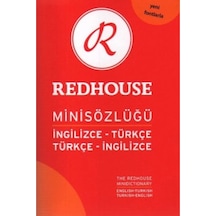 Redhouse Mini Sözlüğü İngilizce Türkçe Türkçe İngilizce Rs-006