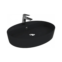 Creavit Loop Oval İnce Masaüstü Setüstü Çanak Lavabo Mat Siyah Batarya Delikli Ø60 Cmlp161 Siyah Creavit Loop Oval İnce Masaüstü Setüstü Çanak Lavabo Mat Siyah Batarya Delikli Ø60 Cmlp161 Siyah