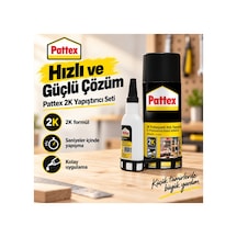 2k Profesyonel Hızlı Yapıştırıcı Ve Aktivatör 200 Ml Seti