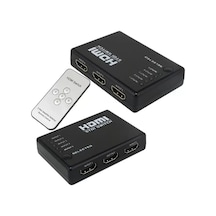 Hubrendy Sh Powermaster Pm-8342 5 Giriş 1 Çıkış Hdmı 2.0 4k 60hz Switcher Toplayıcı Kumandalı