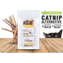 Catnipli Doğal Kedi Diş Bakım Çubukları 5'li