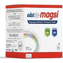 Nbt Lıfe Magsı Magnezyum Ve B6 Vıtamını 90 Kapsül