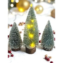 1 Adet 20 Cm Kendinden Gün Işıklı + 2 Adet 15 Cm Yılbaşı Çam Ağacı Diğer